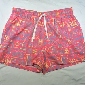 Retro Swim Trunks - Large, 4" Inseam